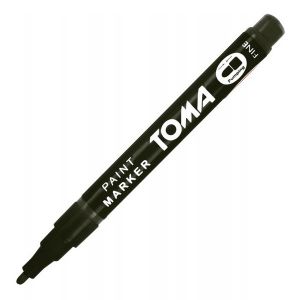 Marker olejowy Toma 441 cienki 1.5mm, Czarny